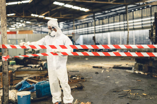Professional Biohazard technician working in Hopewell, TN